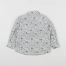 Vertbaudet - chemise blanc, vert - 2 ans