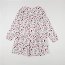 Vertbaudet - robe blanc, rose - 12 ans