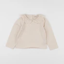 Vertbaudet - tee-shirt beige - 24 mois