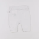 Vertbaudet - legging blanc - 1 mois