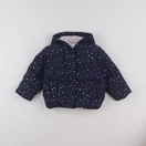 Vertbaudet - doudoune bleu, or - 2 ans