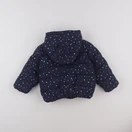 Vertbaudet - doudoune bleu, or - 2 ans