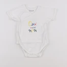 Vertbaudet - body blanc, multicolore - 9 mois