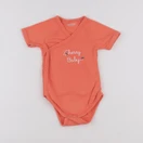 Vertbaudet - body orange - 9 mois