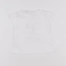 Vertbaudet - tee-shirt blanc - 9 mois
