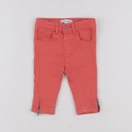 Vertbaudet - pantalon orange - 3 mois