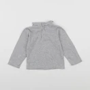 Vertbaudet - sous-pull gris - 2 ans