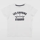 Vertbaudet - tee-shirt blanc - 6 ans