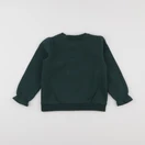 Vertbaudet - sweat vert - 5 ans