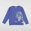 Vertbaudet - sweat bleu - 8 ans