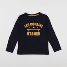 Vertbaudet - tee-shirt bleu - 5 ans