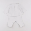 Jacadi - ensemble blanc - 6 mois