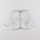 Noppies - sweat réversible blanc - 1/3 mois