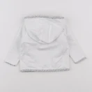 Noppies - sweat réversible blanc - 1/3 mois