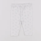 Boutchou - legging blanc - 0 mois