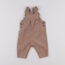 Vertbaudet - salopette beige - 3 mois