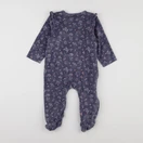 Tape à l'oeil - pyjama velours bleu - 24 mois