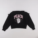 IKKS - sweat noir - 10 ans