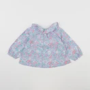 Jacadi - blouse liberty bleu - 18 mois