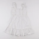 Vertbaudet - robe blanc - 9 ans