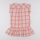 Vertbaudet - robe orange - 8 ans