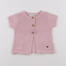 Vertbaudet - gilet rose - 18 mois