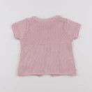 Vertbaudet - gilet rose - 18 mois