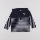 IKKS - tee-shirt bleu, blanc - 12 mois