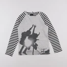 IKKS - tee-shirt multicolore - 9 ans