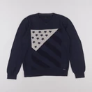 IKKS - pull bleu - 10 ans