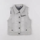 IKKS - gilet gris - 8 ans