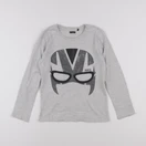 IKKS - tee-shirt gris - 8 ans