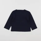 Vertbaudet - tee-shirt bleu - 9 mois