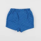 Petit Bateau - short bleu - 12 mois