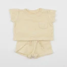 H&M - ensemble jaune - 0/1 mois