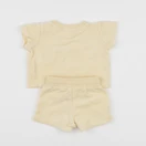 H&M - ensemble jaune - 0/1 mois