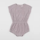H&M - combinaison violet - 12/18 mois