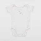 Carrément Beau - body blanc - 1 mois