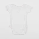 Carrément Beau - body blanc - 1 mois