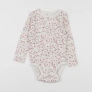 H&M - body beige, rose - 12/18 mois