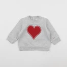 Petit Bateau - sweat gris - 6 mois