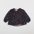 Carrément Beau - blouse bleu - 6 mois