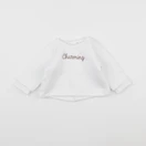 Boutchou - sweat blanc - 3 mois