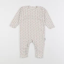 Poudre Organic - pyjama coton beige - 6 mois