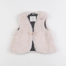 Zara - gilet rose - 6/9 mois