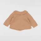 Petit Bateau - blouse marron - 18 mois