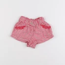 Tape à l'oeil - short blanc, rouge - 3 mois