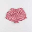 Tape à l'oeil - short blanc, rouge - 3 mois