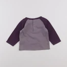 Vertbaudet - tee-shirt violet - 18 mois