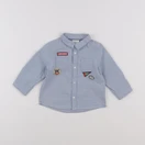 Tape à l'oeil - chemise bleu - 12 mois